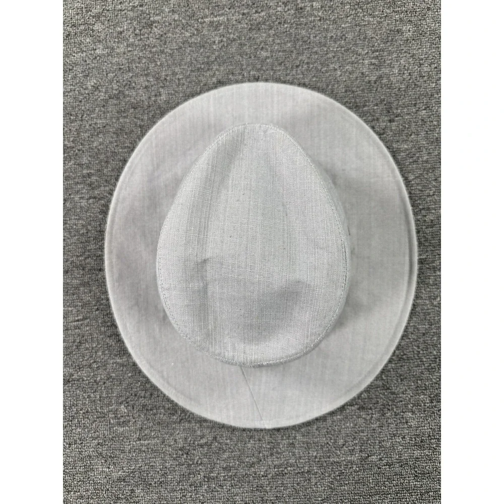 Wallaroo‎ Hat Company Hat Fedora Fitted Mens Large XL Jamison Gray Safari